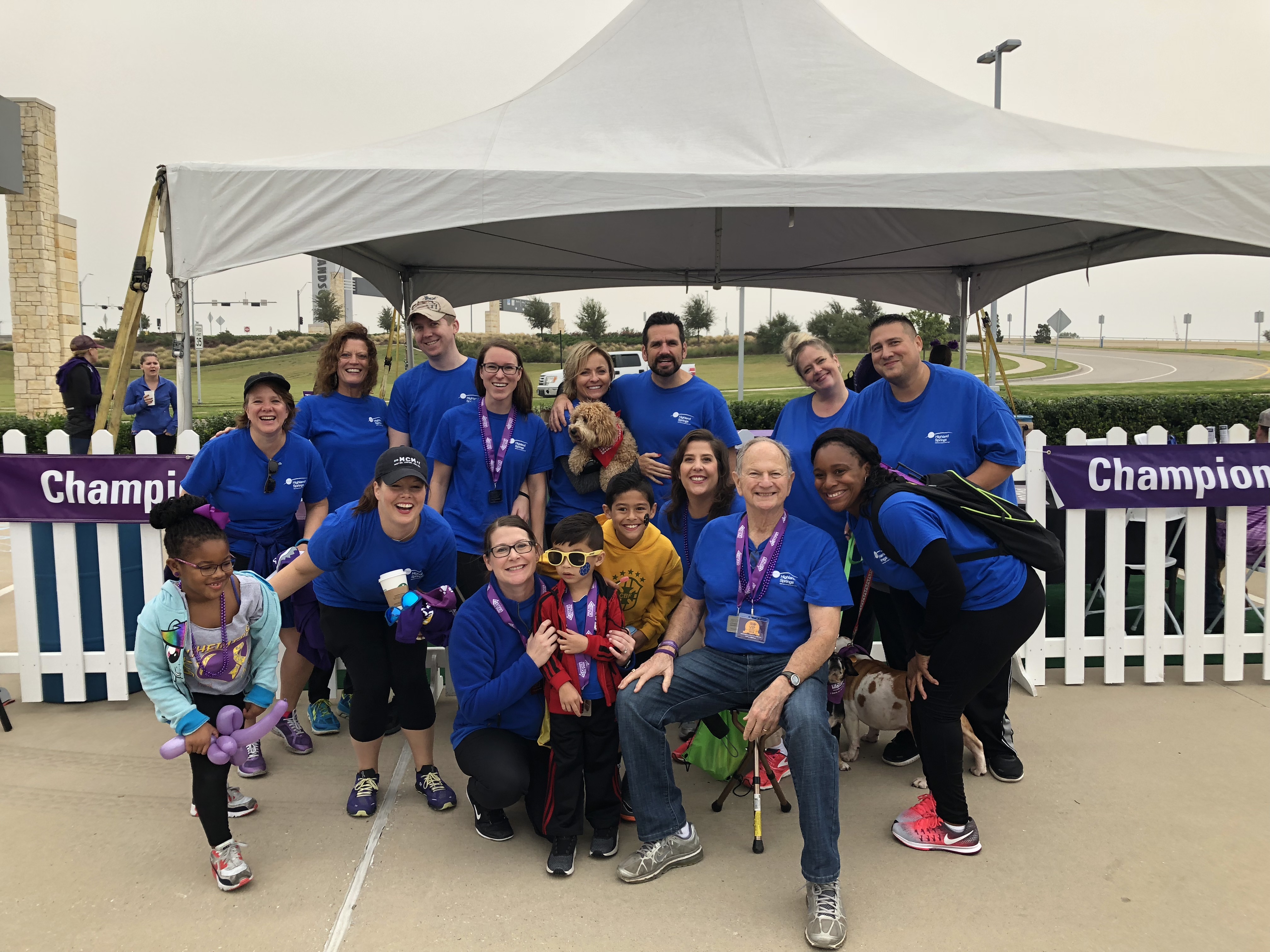 Team Highland Springs makes a positive difference!