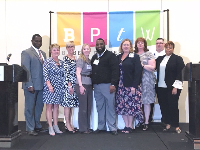 Employees of Oak Crest attend 2018 Best Places to Work Awards award ceremony on May 17.