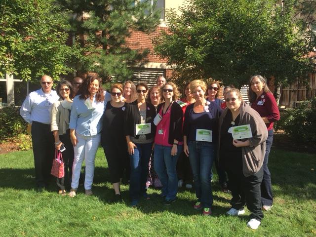 Employees and residents at Linden Ponds participated in a 1 -mile Passion Walk around campus and enjoyed some exercise while supporting the charity of their choice.
