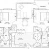 2D floor plan of the McKinley apartment at Tallgrass Creek Senior Living in Overland Park, KS.
